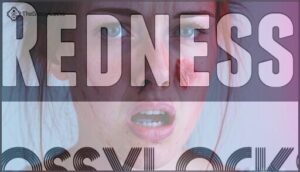 redness