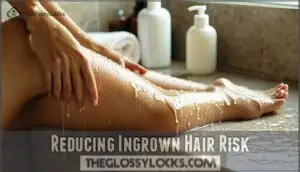 reducing ingrown hair risk