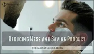 reducing mess and saving product reducing mess and saving product