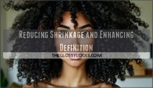 reducing shrinkage and enhancing definition