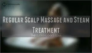 regular scalp massage and steam treatment regular scalp massage and steam treatment