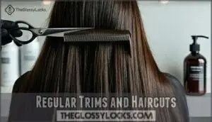 regular trims and haircuts