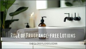 role of fragrance-free lotions