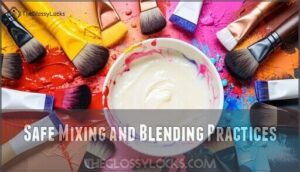 safe mixing and blending practices