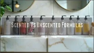 scented vs unscented formulas