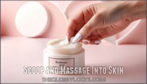 scoop and massage into skin