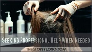 seeking professional help when needed