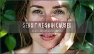 sensitive skin causes