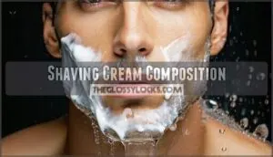 shaving cream composition