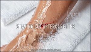 shaving cut aftercare tips