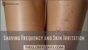 shaving frequency and skin irritation