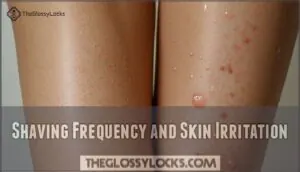 shaving frequency and skin irritation shaving frequency and skin irritation
