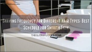shaving frequency for different hair types