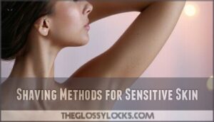 shaving methods for sensitive skin