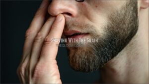 shaving with the grain