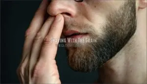 shaving with the grain