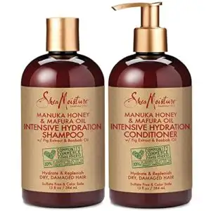 SheaMoisture Shampoo and Conditioner Set, B013RUF1RG