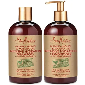 SheaMoisture Shampoo and Conditioner Set, B013RUF1RG