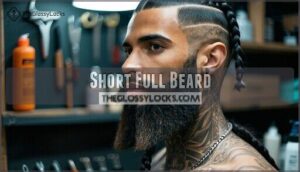 short full beard
