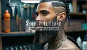 short full beard