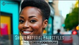 short natural hairstyles