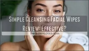 simple cleansing facial wipes review