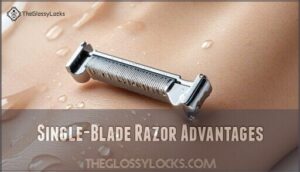 single-blade razor advantages