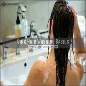sink hair washing basics sink hair washing basics