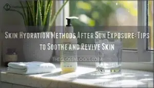 skin hydration methods after sun exposure