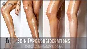 skin type considerations