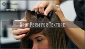 spot perm for texture