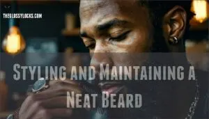 styling and maintaining a neat beard