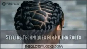 styling techniques for hiding roots