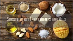 substituting ingredients and oils