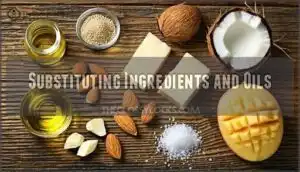 substituting ingredients and oils