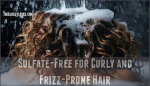 sulfate-free for curly and frizz-prone hair