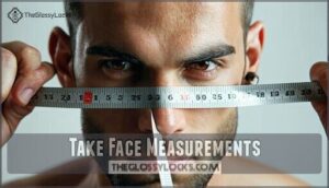 take face measurements