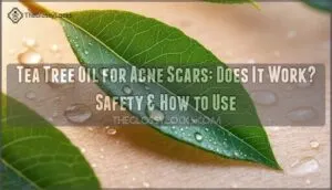 tea tree oil for acne scars