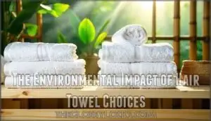 the environmental impact of hair towel choices the environmental impact of hair towel choices
