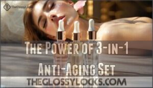 the power of 3-in-1 anti-aging set