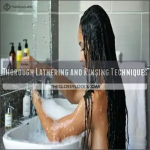 thorough lathering and rinsing techniques thorough lathering and rinsing techniques