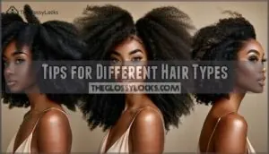 tips for different hair types tips for different hair types