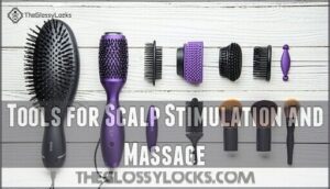 tools for scalp stimulation and massage