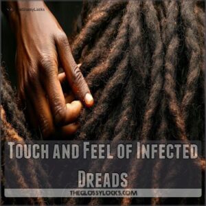 touch and feel of infected dreads