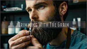 trimming with the grain trimming with the grain