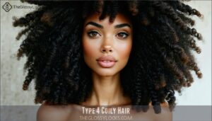 type 4 coily hair