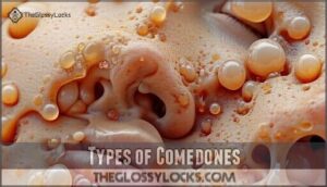 types of comedones