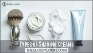 types of shaving creams