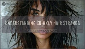 understanding crinkly hair strands