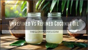 unrefined vs refined coconut oil